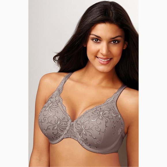 Playtex - Love My Curves - Smoothing Embroidered Underwire Bra 38DDD (38E) - Picture 4 of 12